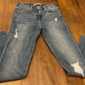 Joe fresh medium rise straight leg jeans